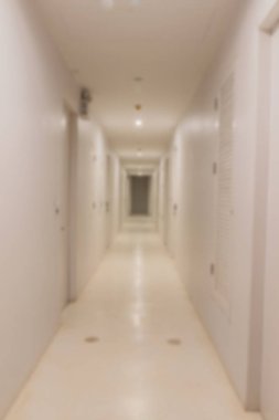 Soyut bulanıklık geçit Sino-Portekiz tarzı otel.