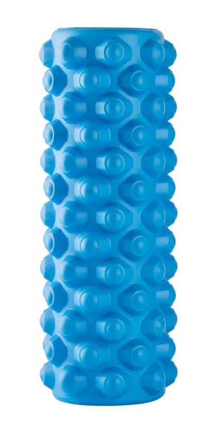 Blauwe massage roller — Stockfoto