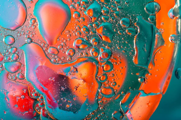 Fundo abstrato com gotas coloridas — Fotografia de Stock
