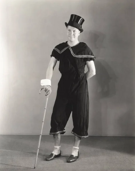 Hombre vistiendo traje de circo —  Fotos de Stock