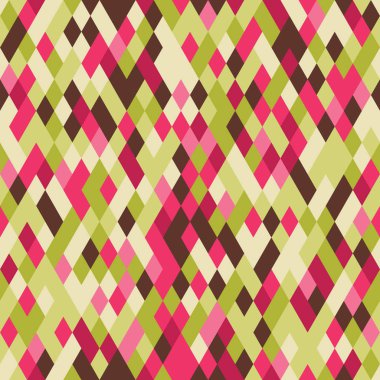 Geometri parlak renkli kart 