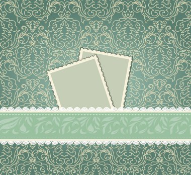 hurda rezervasyon şablonuyla fotoğraf çerçeveleri için