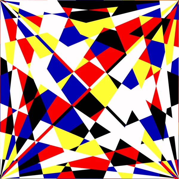 Farbiger geometrischer Hintergrund — Stockvektor