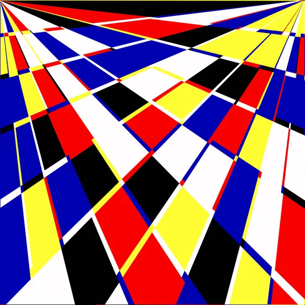 Farbiger geometrischer Hintergrund — Stockvektor