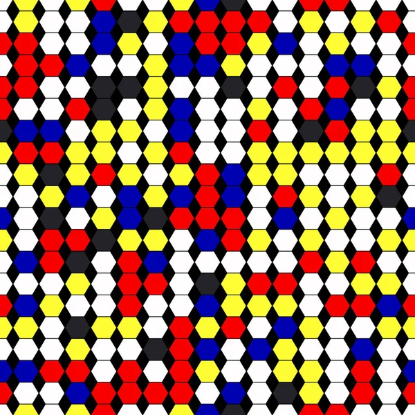 Fond géométrique coloré — Image vectorielle