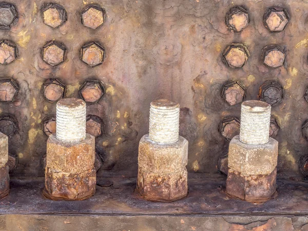 Rusted bridge construction — Stock Photo, Image