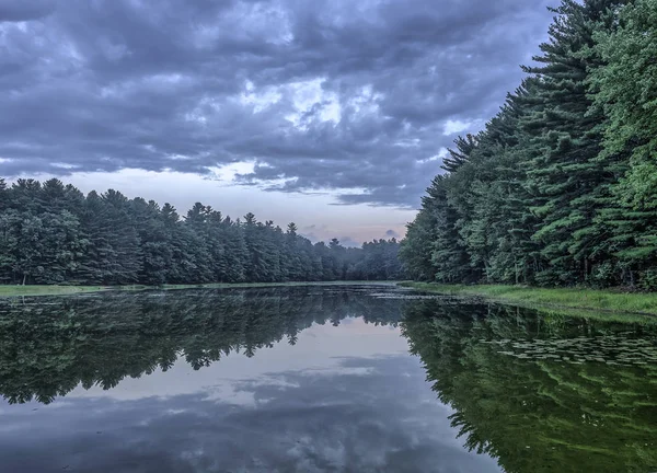 Silver Lake nella contea di Sullivan — Foto Stock