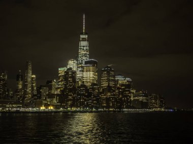 New York 'ta Manhattan' ın aşağısında