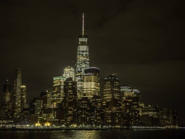 New York 'ta Manhattan' ın aşağısında