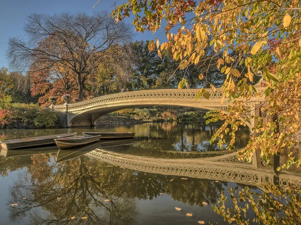 Puente de proa Central Park — Foto de Stock