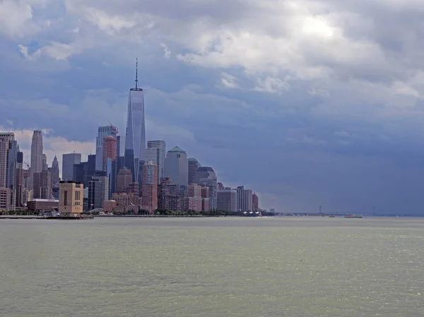 Lower Manhattan em Nova York — Fotografia de Stock