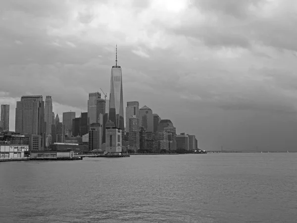 Lower Manhattan a New York — Foto Stock