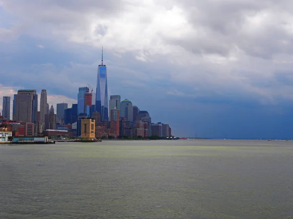 Lower Manhattan em Nova York — Fotografia de Stock