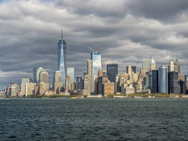 Lower Manhattan em Nova York — Fotografia de Stock