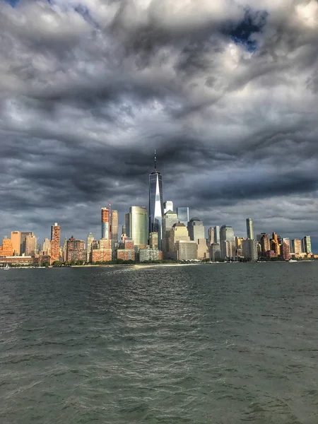 Lagere manhattan in new york city — Stockfoto