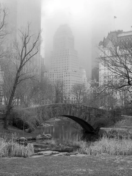 Gapstow 桥中央公园，纽约城 — 图库照片