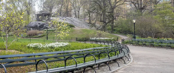 Central Park, New York City spring — Stock Photo, Image