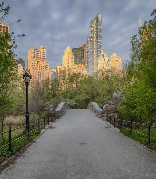 Ponte di Gapstow Central Park, New York — Foto Stock