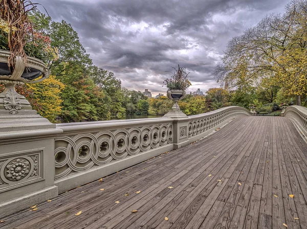 Ponte di prua Central Park — Foto Stock