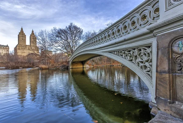 Puente de proa Central Park —  Fotos de Stock