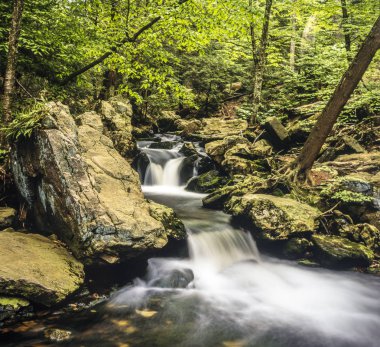AK dağlar, New Hampshire şelale