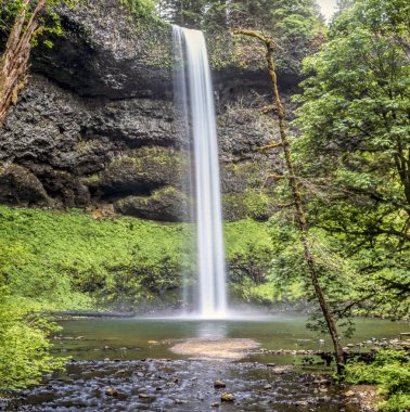  Oregon cascade Dağları, gümüş state park düşüyor.