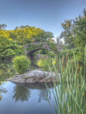 gapstow köprü central park, new york city