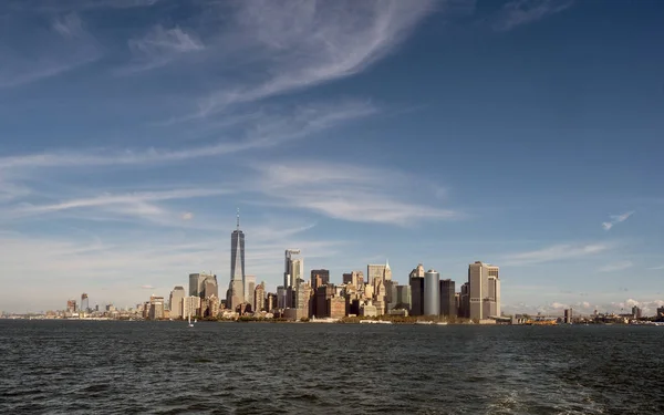 Untere Manhattan in New York City — Stockfoto