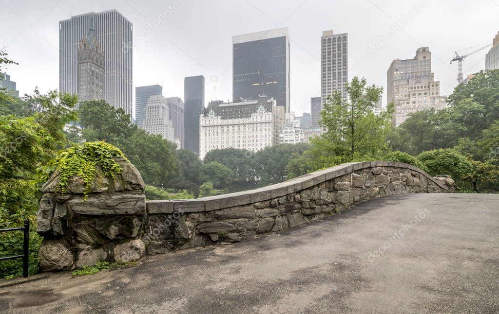 Gapstow bridge Central Park, New York City