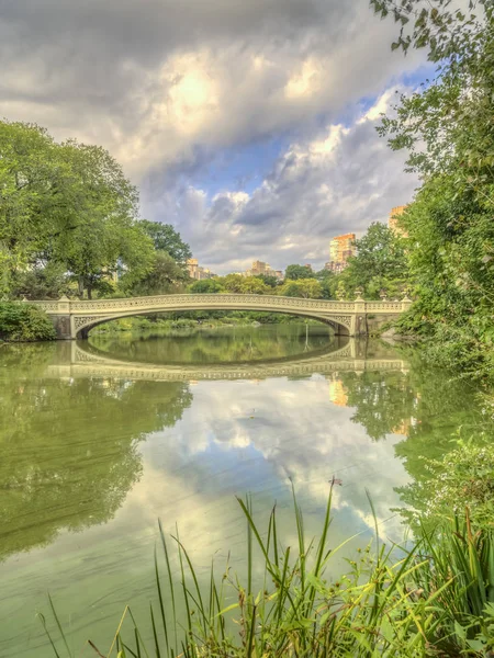 Puente de proa Central Park — Foto de Stock