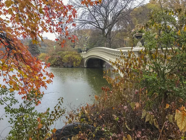 Central Park, New York City hösten — Stockfoto