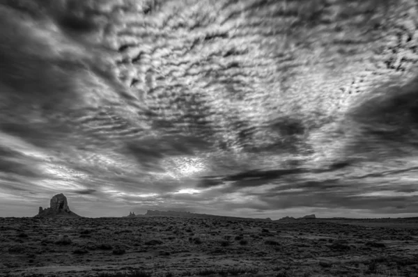 Monumento vale buttes de arenito — Fotografia de Stock