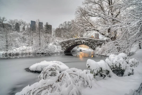 Gapstow Bridge im Central Park — Stockfoto