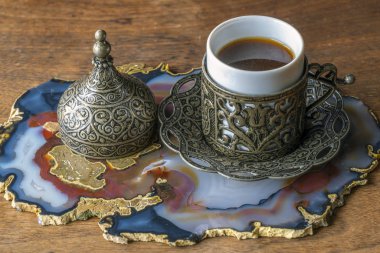 Türk kahvesinin düzenlenmesi
