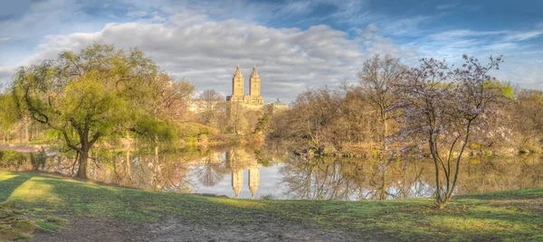 Tavasz Central Parkban New York City — Stock Fotó