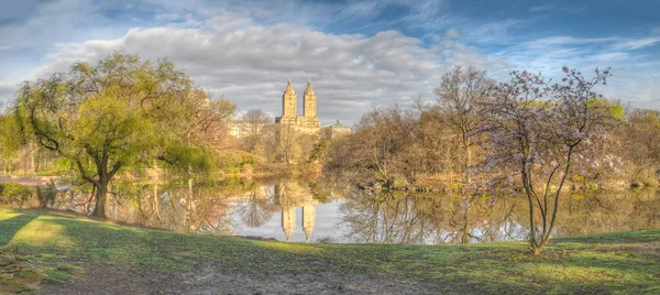 Spring Central Park New York City — Stock Photo, Image