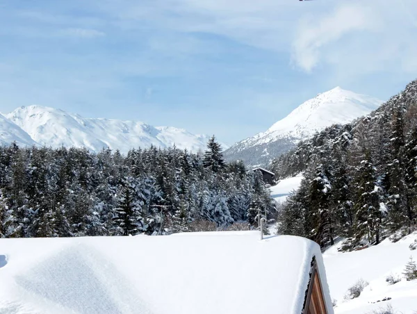 Een winterlandschap — Stockfoto