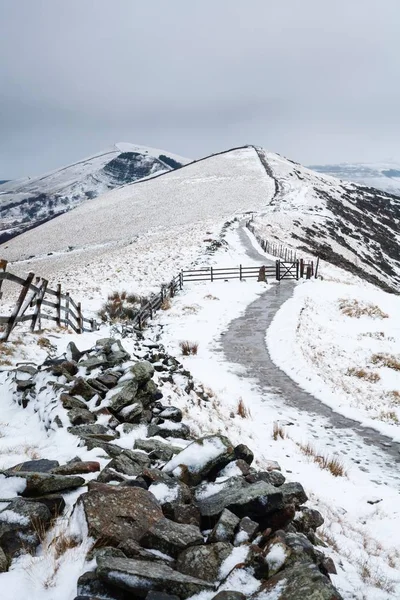 Distrito de pico no inverno — Fotografia de Stock