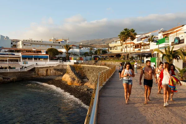 Spanska turister i Teneriffa — Stockfoto