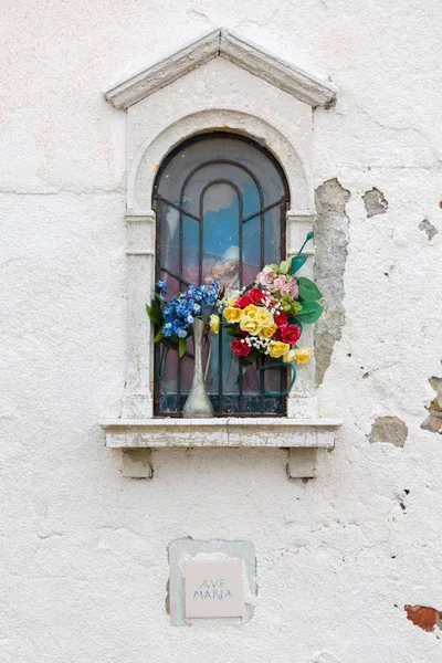 Santuario de pared Venecia Italia — Foto de Stock