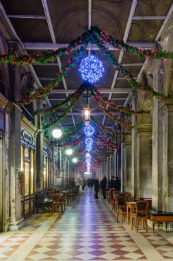 Noel Piazza San Marco Venedik 'te