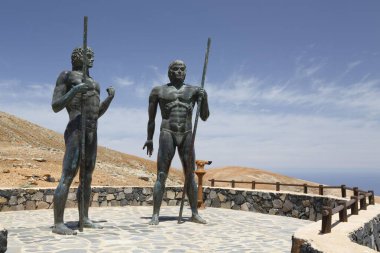 Guanche heykelleri Fuerteventura