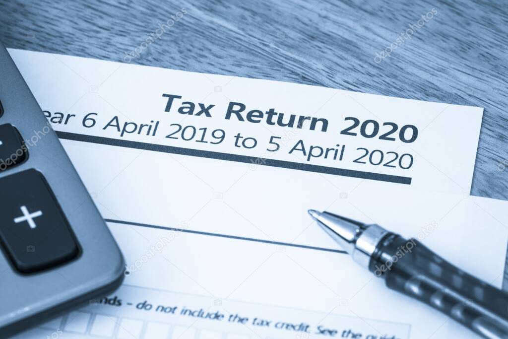 Tax return form UK 2020