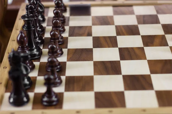 Satranç tahtası stratejisi oyunu. iş ve politik taktikler düşünmek