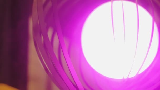 โคมไฟส แนวโน มใหม ในการออกแบบ แนวค สไตล การส องสว างภายใน — วีดีโอสต็อก