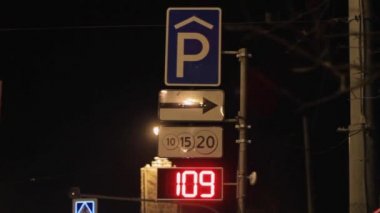 Park alanları sayaç kullanılabilirlik taşıma işaret teknolojisi