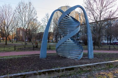 Anıt bir DNA virüsü teknolojisi caddesi.