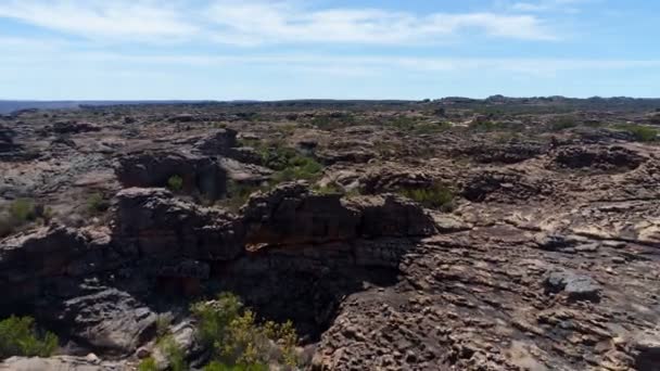 Vue Aérienne Beaux Paysages Montagnes Rocheuses — Video