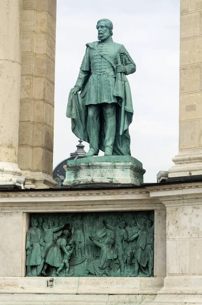 Hongarije. Lajos Kossuth de Udvard et Kossuthfalva — Stockfoto