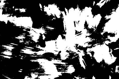 Fırça ve boyalarla yapılmış, çok renkli soyut bir resim. El yapımı. İlginç bir arkaplan ya da afiş olarak kullanabilirsiniz. Eps vektör illüstrasyonu.